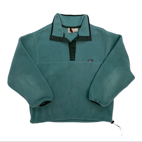 Woolrich Jackets & Blazers - Vintage Woolrich Pullover Fleece Snap USA Size M